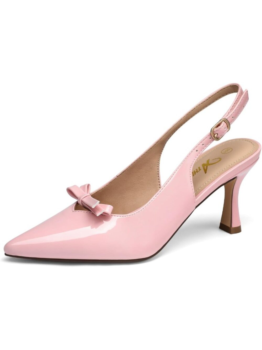 Chic Closed Toe Slingback Heels for Women - Stylish Dress Pumps for Any Occasion